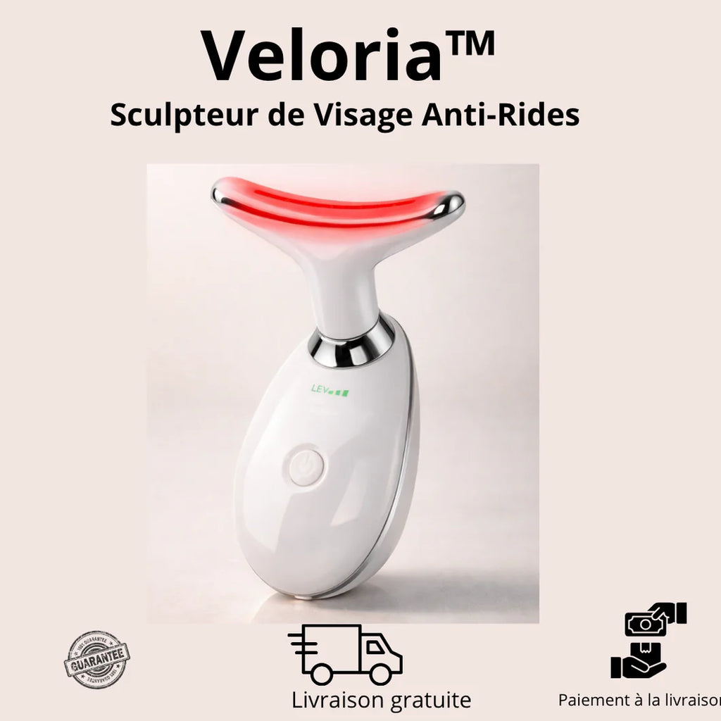 LED anti-rides visage et cou